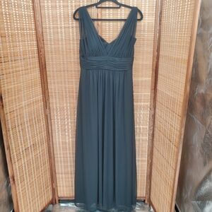 ♤ Fiesta Fashion Black Chiffon Formal Gown Size XL